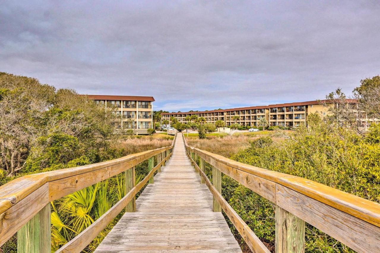 Hilton Head Ocean-View Villa Steps To Beach! Hilton Head Island Esterno foto